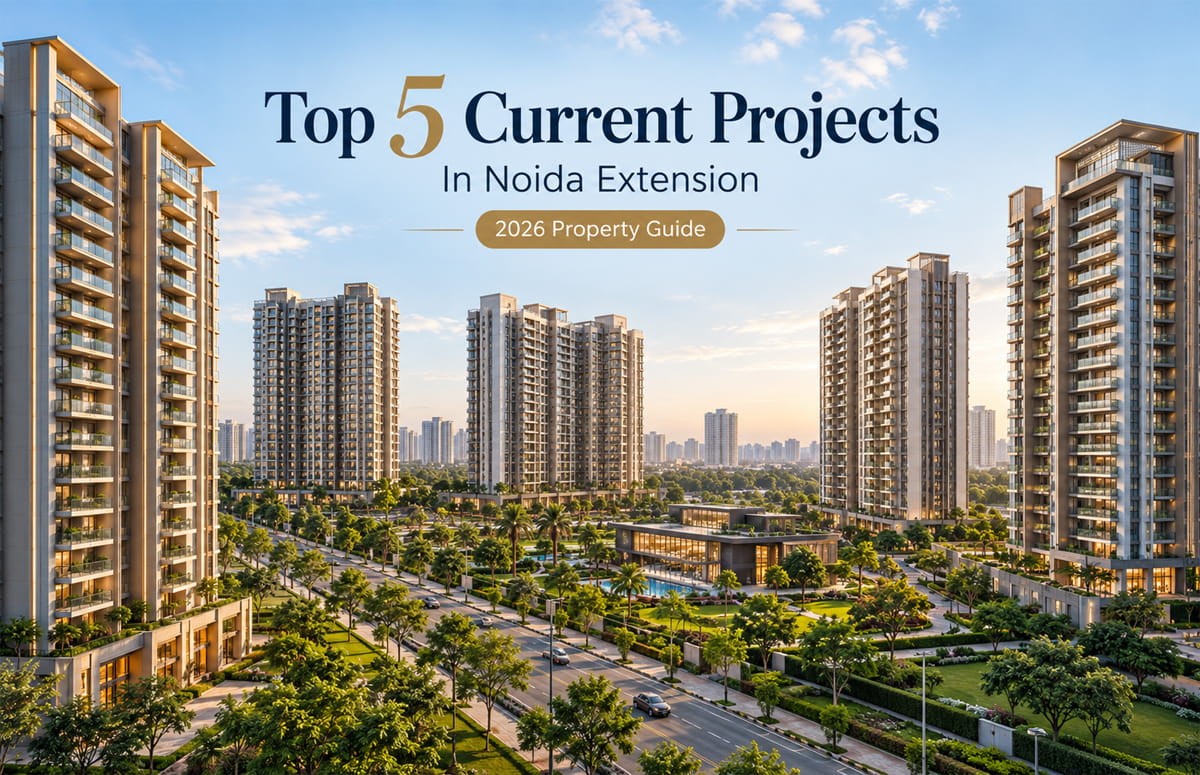 Top 5 Current Projects in Noida Extension